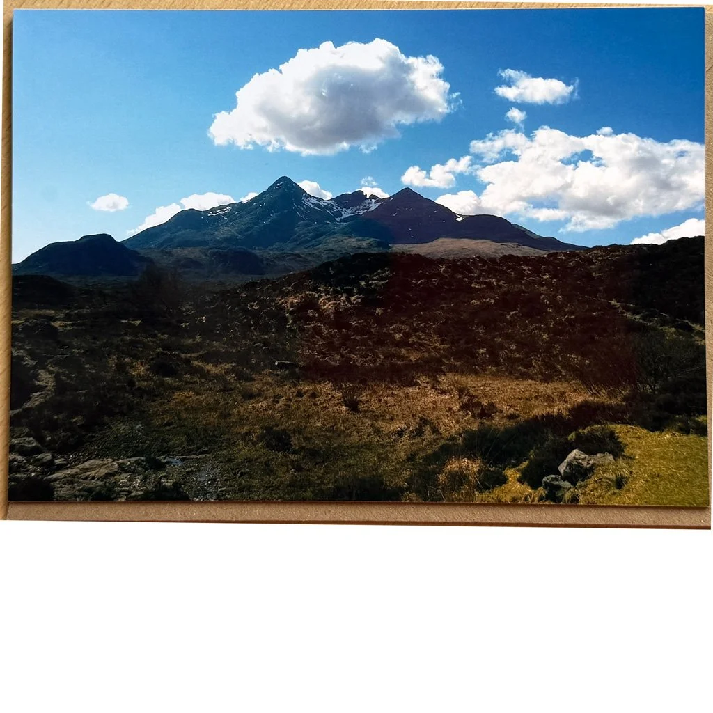 Cuillin, Skye (Photo card)
