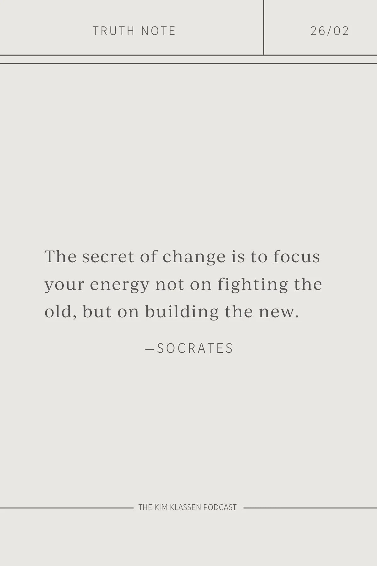 The Kim Klassen Podcast