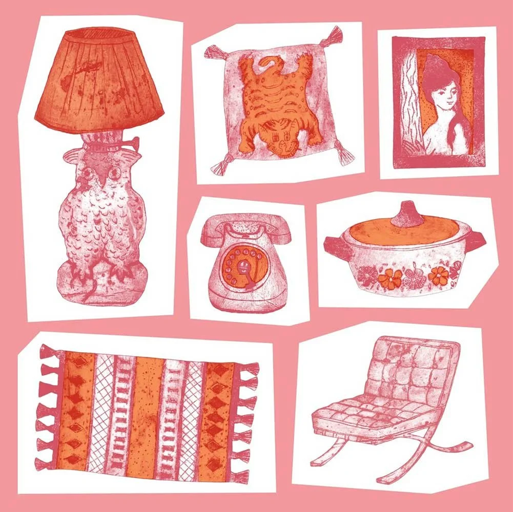Illustrations created for Museum of the Home's 'Yard Sale'.