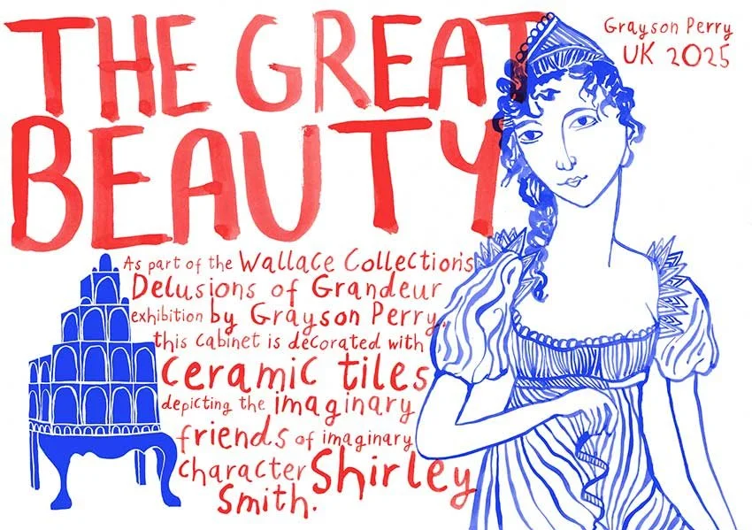 An Incomplete History of Ceramics concertina.  See shop for more details.