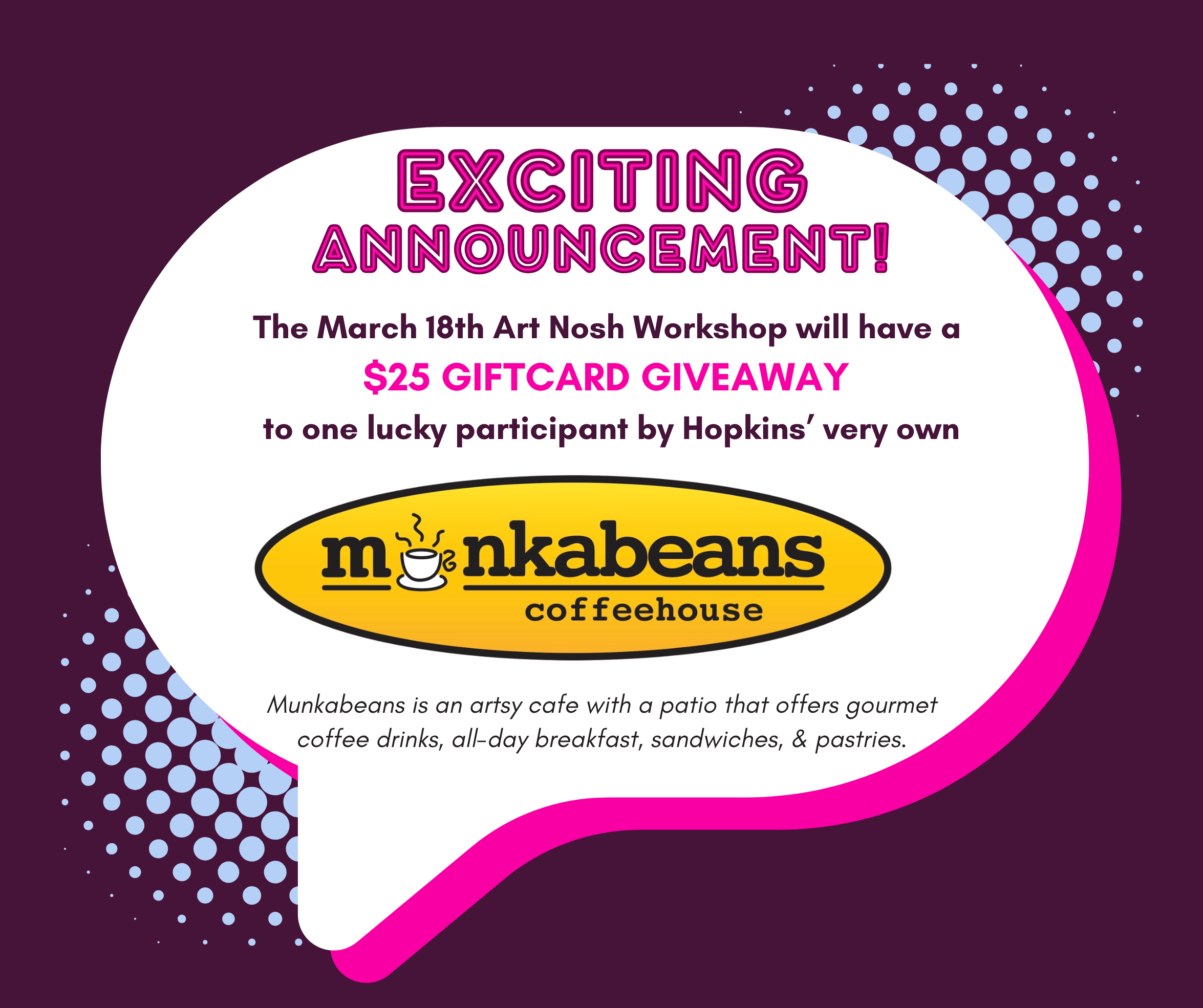 Munkabeans Giftcard Giveaway