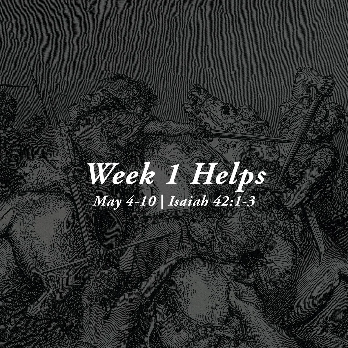 Week 1 Helps