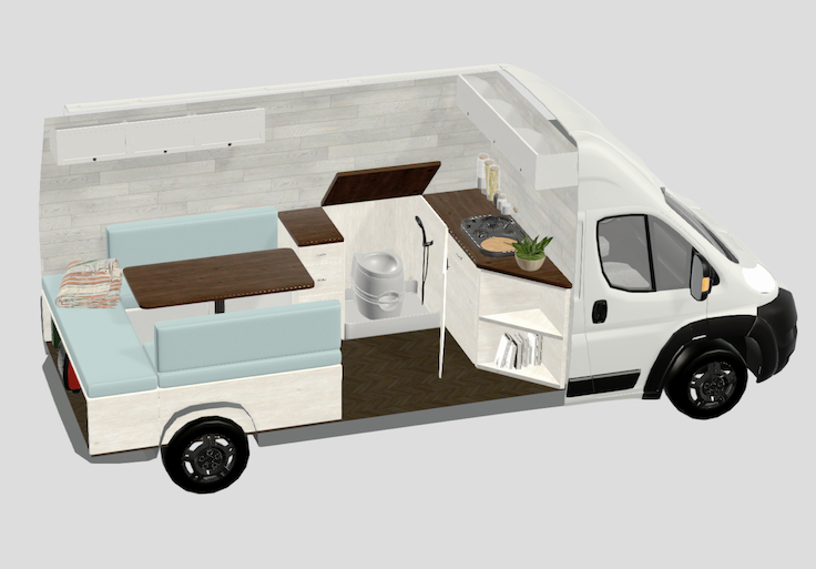 Creating a Camper Van Layout: The Ultimate Step-By-Step Guide — vanspace 3D