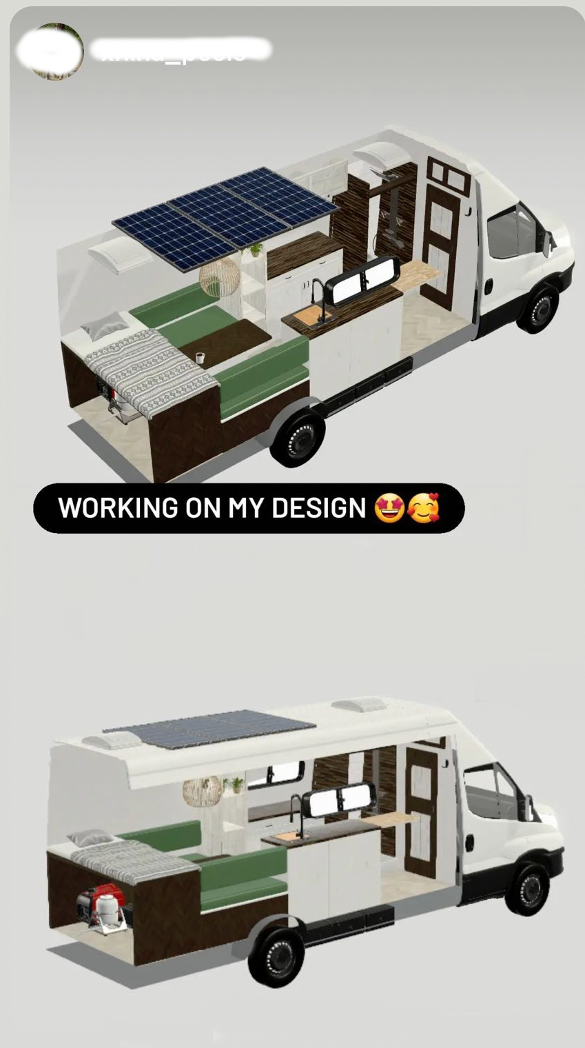 Comment réaliser un plan de van en 3D : mode d'emploi - Van Life