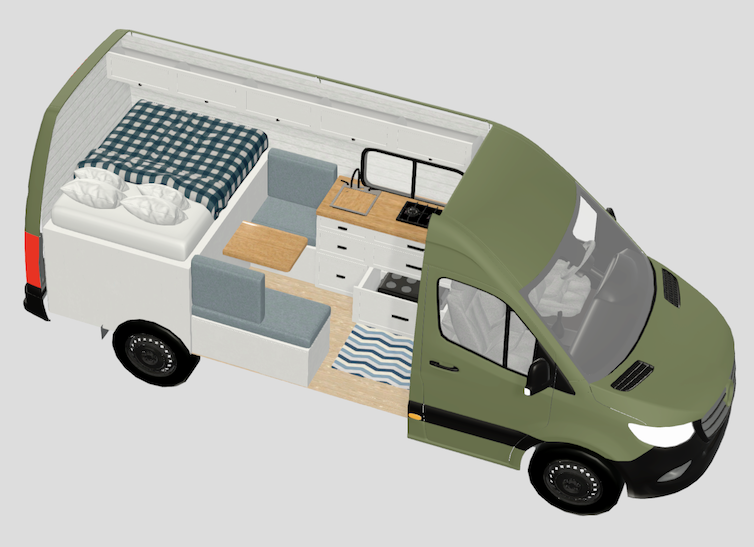 Creating A Camper Van Layout The