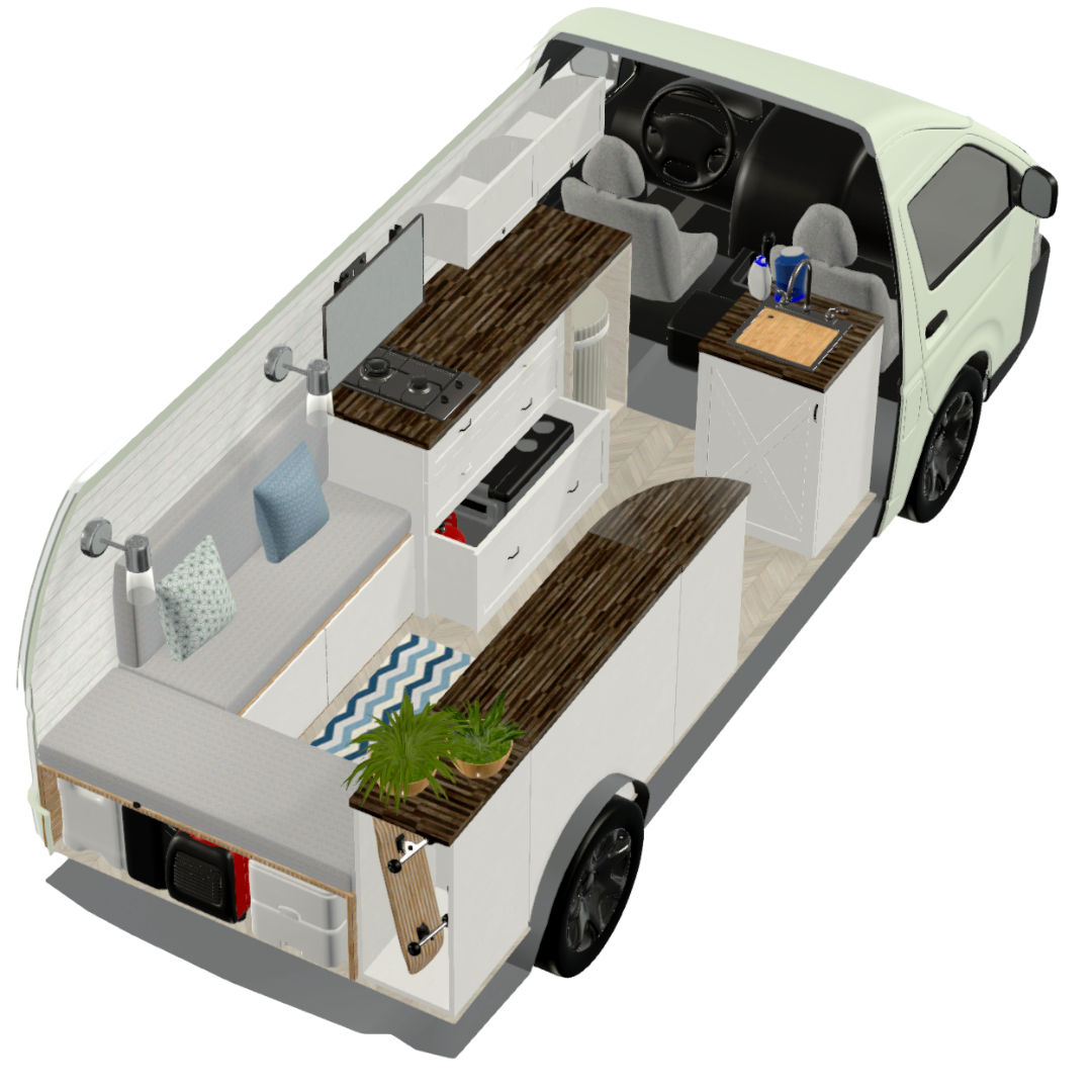 Camper Van Bed Ideas For Van Conversions | What Bed Is Best For Your ...