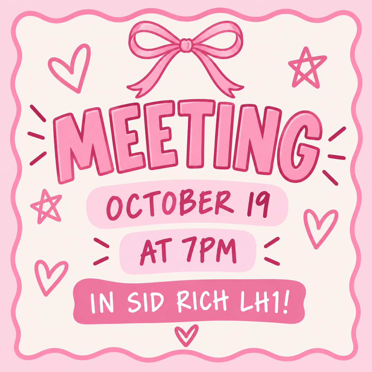 October 19, 2026 Meeting