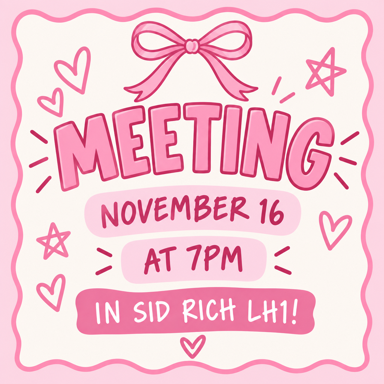 November 16, 2026 Meeting