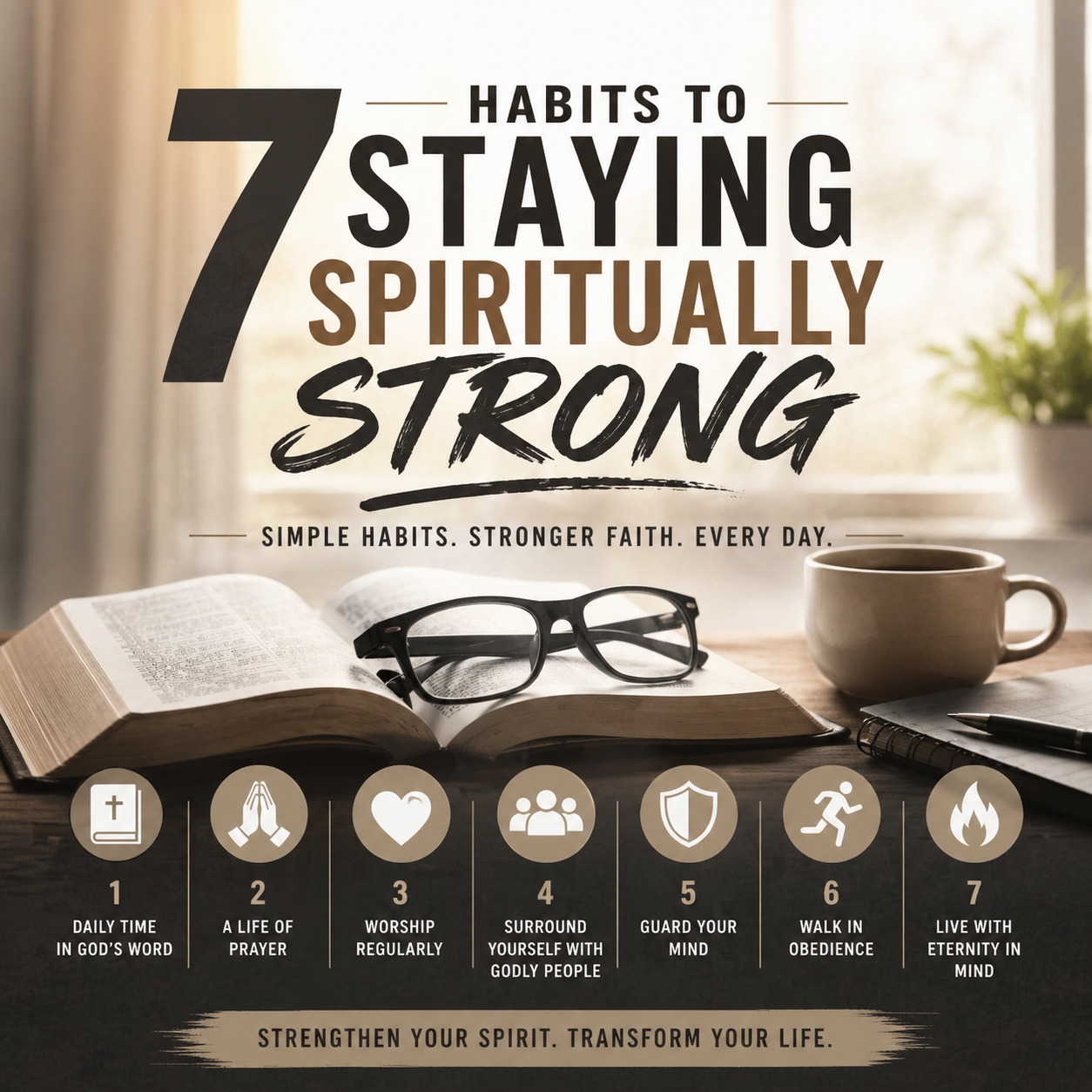 7 Habits to Staying Strong Spiritually
