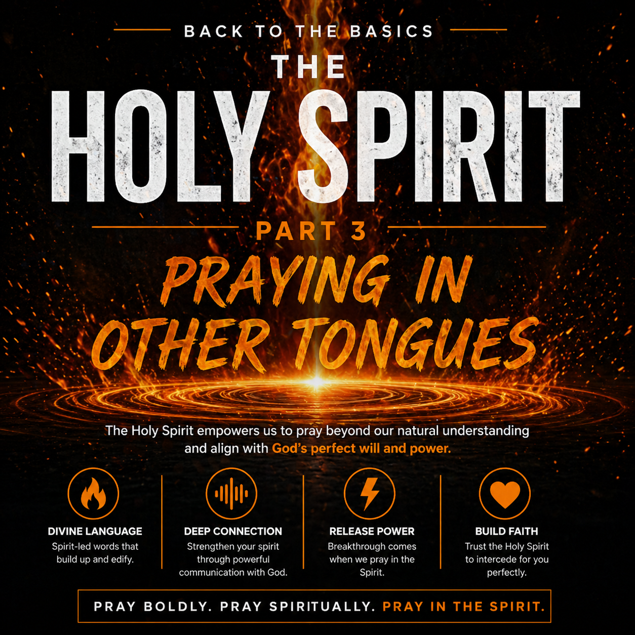 Back to the Basics: Praying In The Holy Spirit