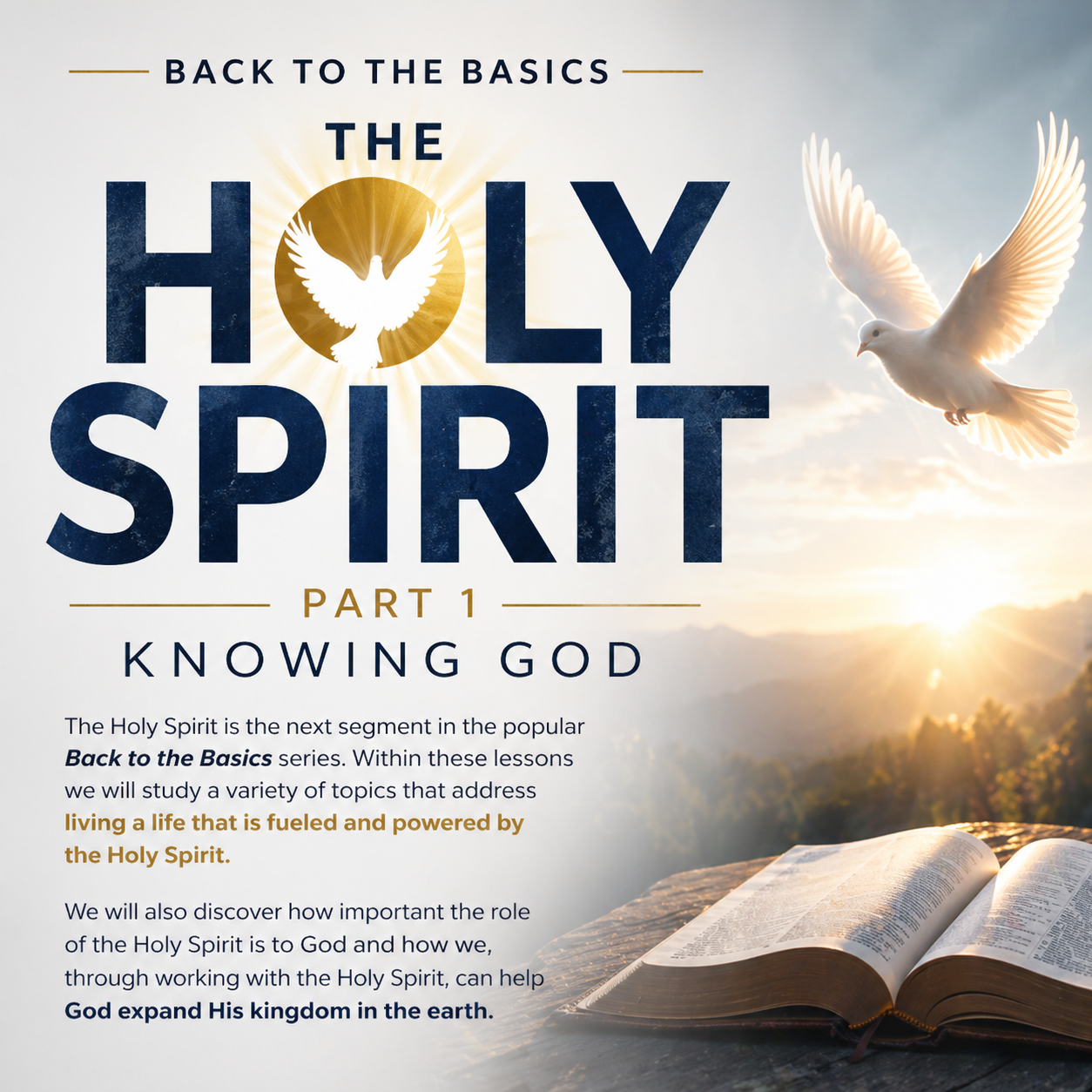 Back to the Basics: The Holy Spirit