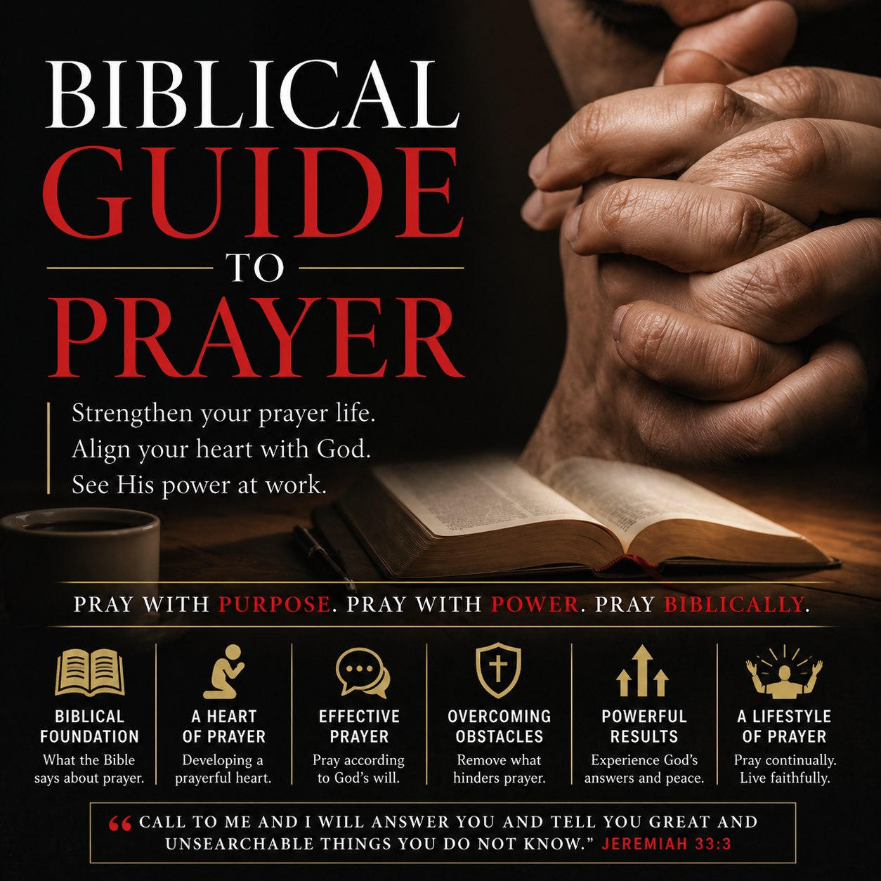 Biblical Guide to Prayer