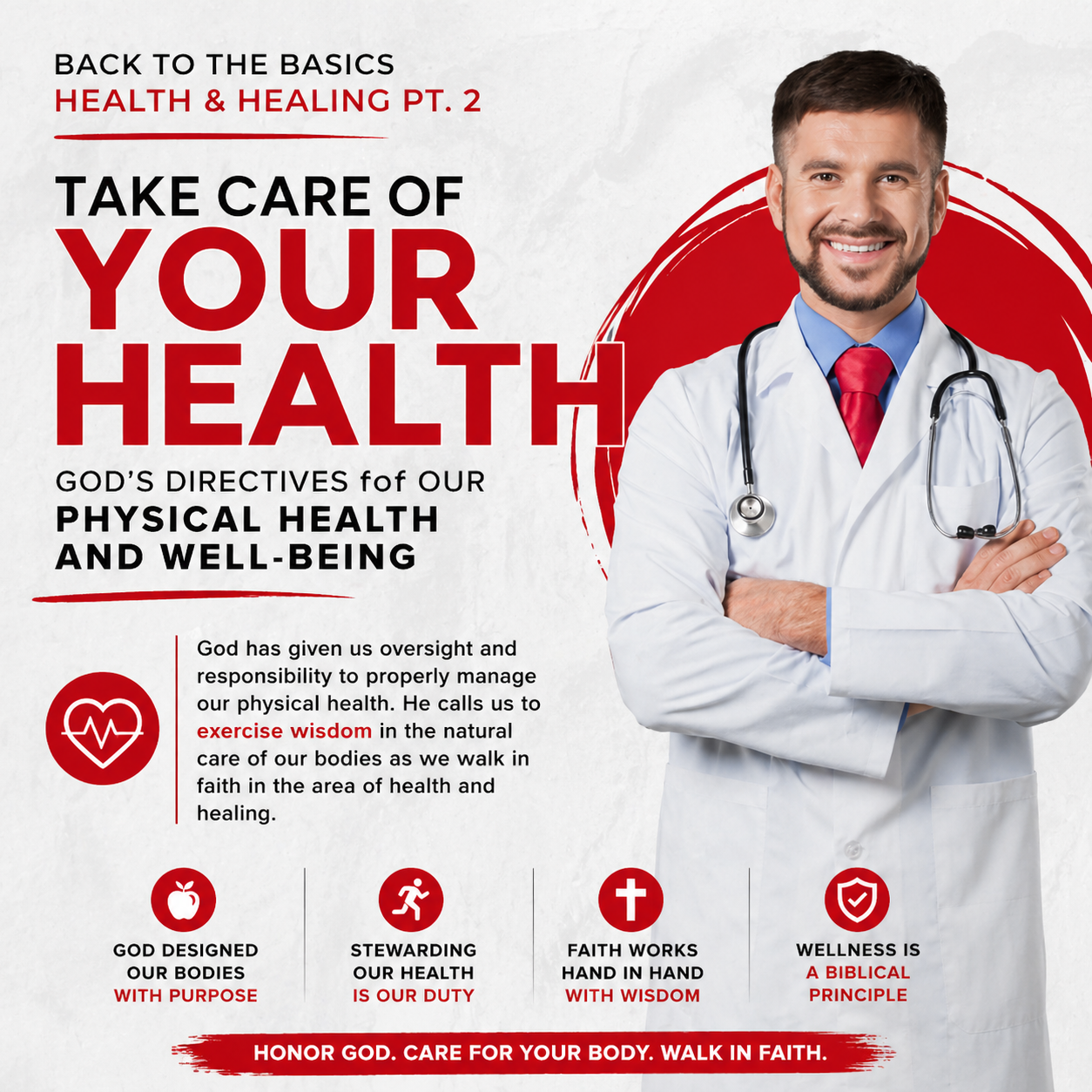 Back to the Basics: Health & Healing Pt. 2 /Take Care Of Your Health