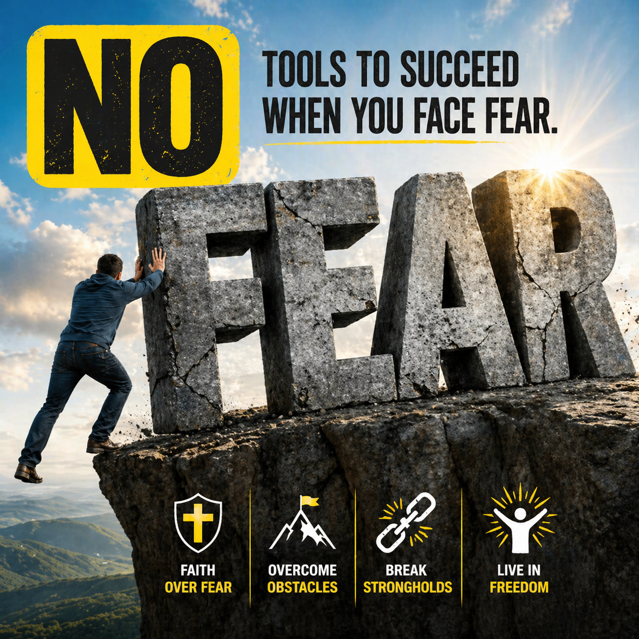 No Fear-Tools To Succeed When You Face Fear