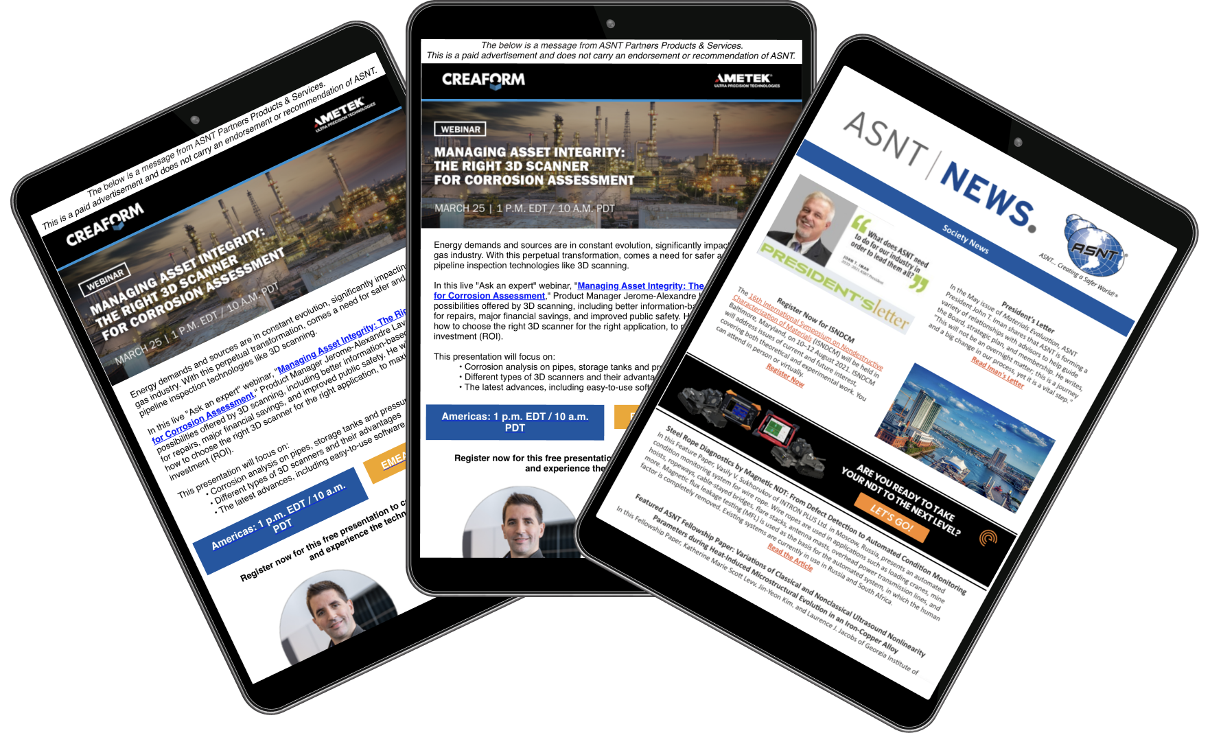 Digital Opportunities — ASNT Media Planner