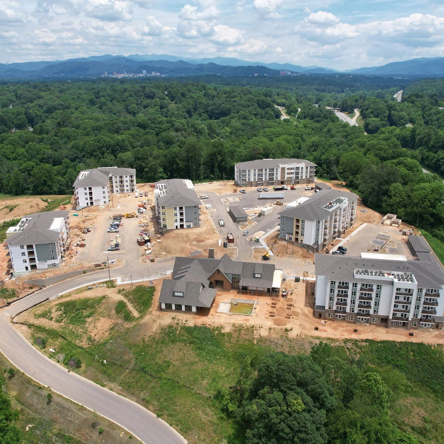 Construction progress 
#asheville