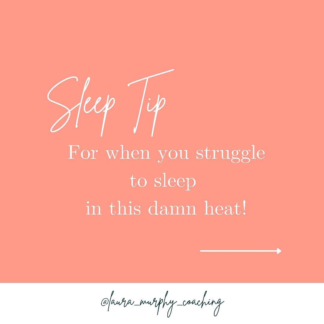 Sleeping in this heat is bloody hard!! 🥵 

But why??

Our body temperature cycles throughout 24 hours with a natural sharp drop before sleep which helps us fall asleep and remain asleep. A heat wave interrupts this natural drop and leaves us tossing