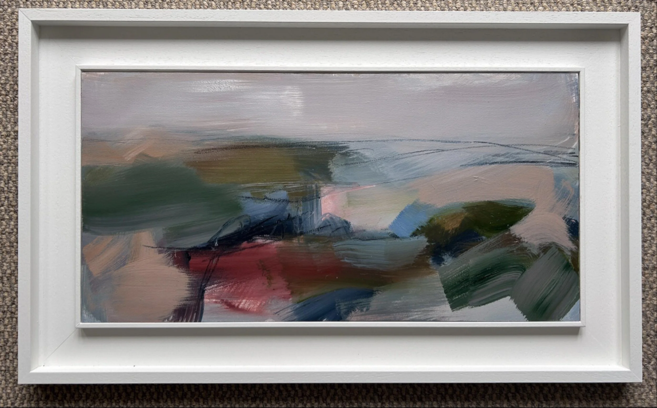 In the process of having a big studio sort out I was also looking through my photos of work from this year and I remembered this painting which sold at the Horsham Art Fair in October, which I really like and I don&rsquo;t know why I never posted it 