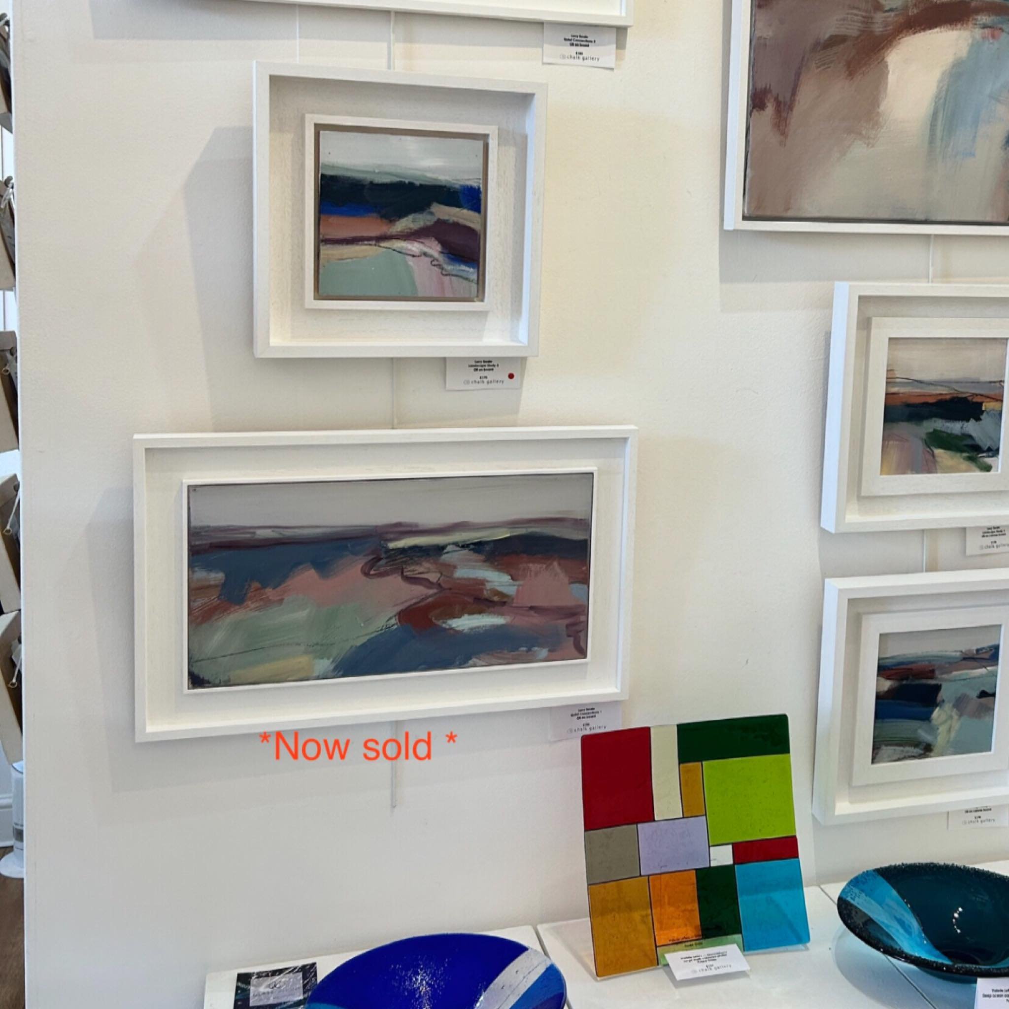 It made my day to hear that this painting was sold today @chalkgallerylewes - luckily it happens to be my day off work tomorrow so I&rsquo;m going over to Lewes with a replacement piece. Thank you so much to @chalkgallerylewes for having me as a gues