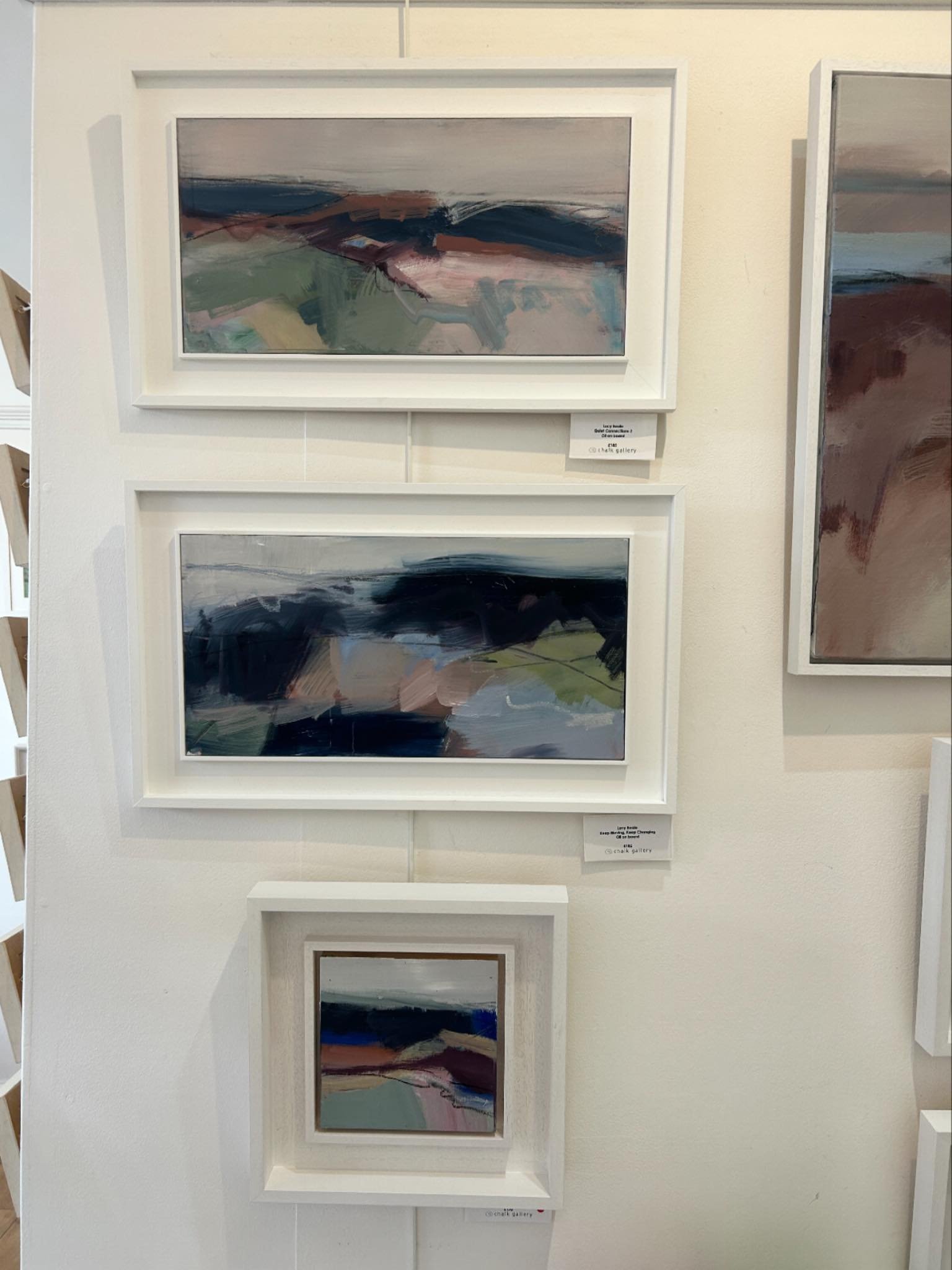 Totally blown away that @chalkgallerylewes have also sold these three paintings of mine today!! grateful for the opportunity to exhibit work there and for the support of the people who have bought my work, it really means a lot 🙏🙏

#sussexartist 
#