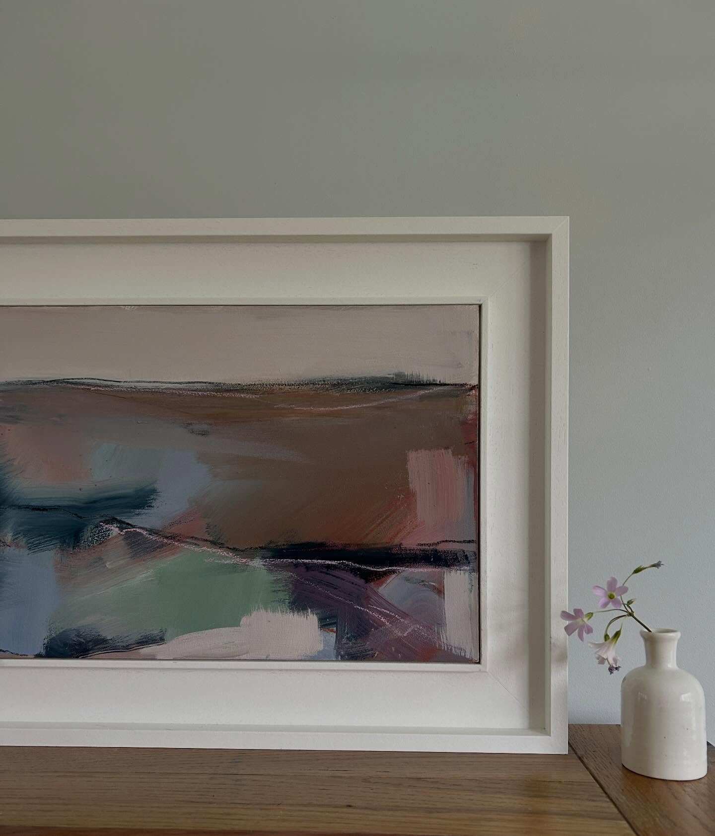 This is the last I have left of a series of paintings I did last year&hellip;..I just found it today still wrapped up after I&rsquo;d brought it home from an exhibition at the end of last year. I still love the colours. 

I&rsquo;m about to start a n