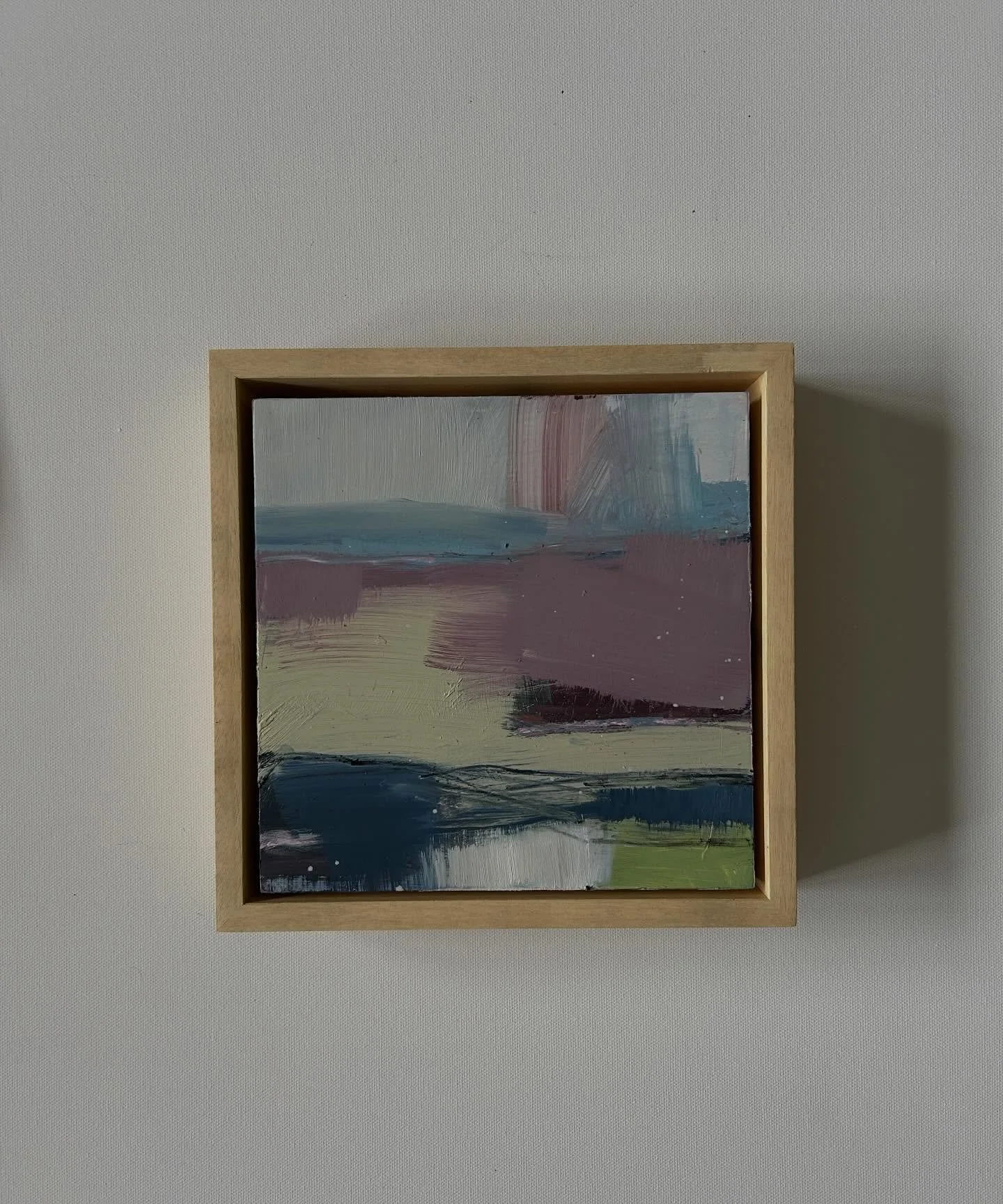 I got some frames for my ongoing series of landscape study paintings on wooden panels. 

It&rsquo;s amazing what a difference a frame can make, but I can&rsquo;t decide whether I should keep them a natural wood or whether to paint them ( - probably w