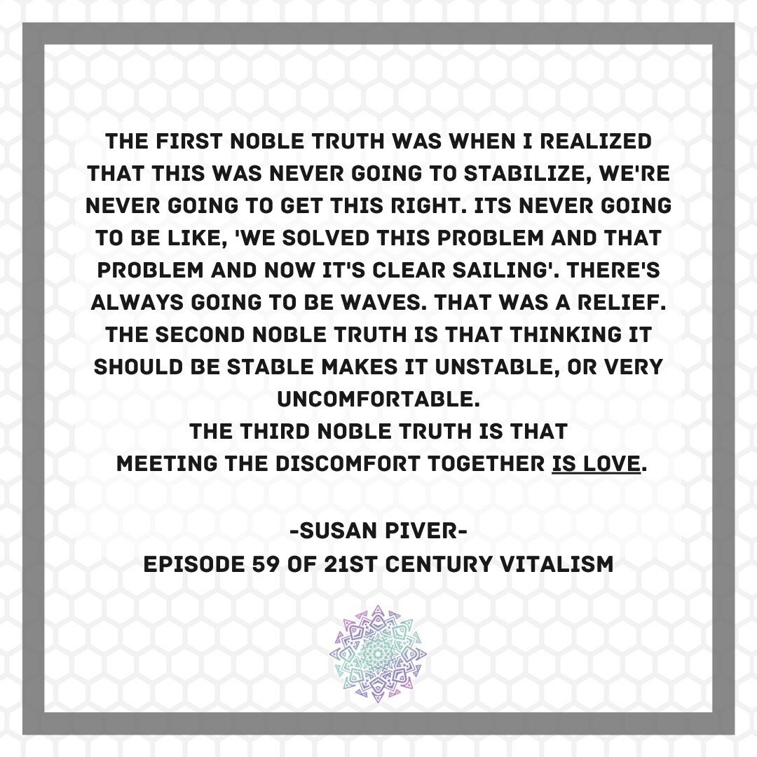 If you haven't gotten a chance to listen to yesterdays episode with @susan.piver, here's a small taste of what's in store. 

Dharma, love, heartbreak, it's got it all.

It's available wherever you may listen to podcasts and the YouTube link down belo