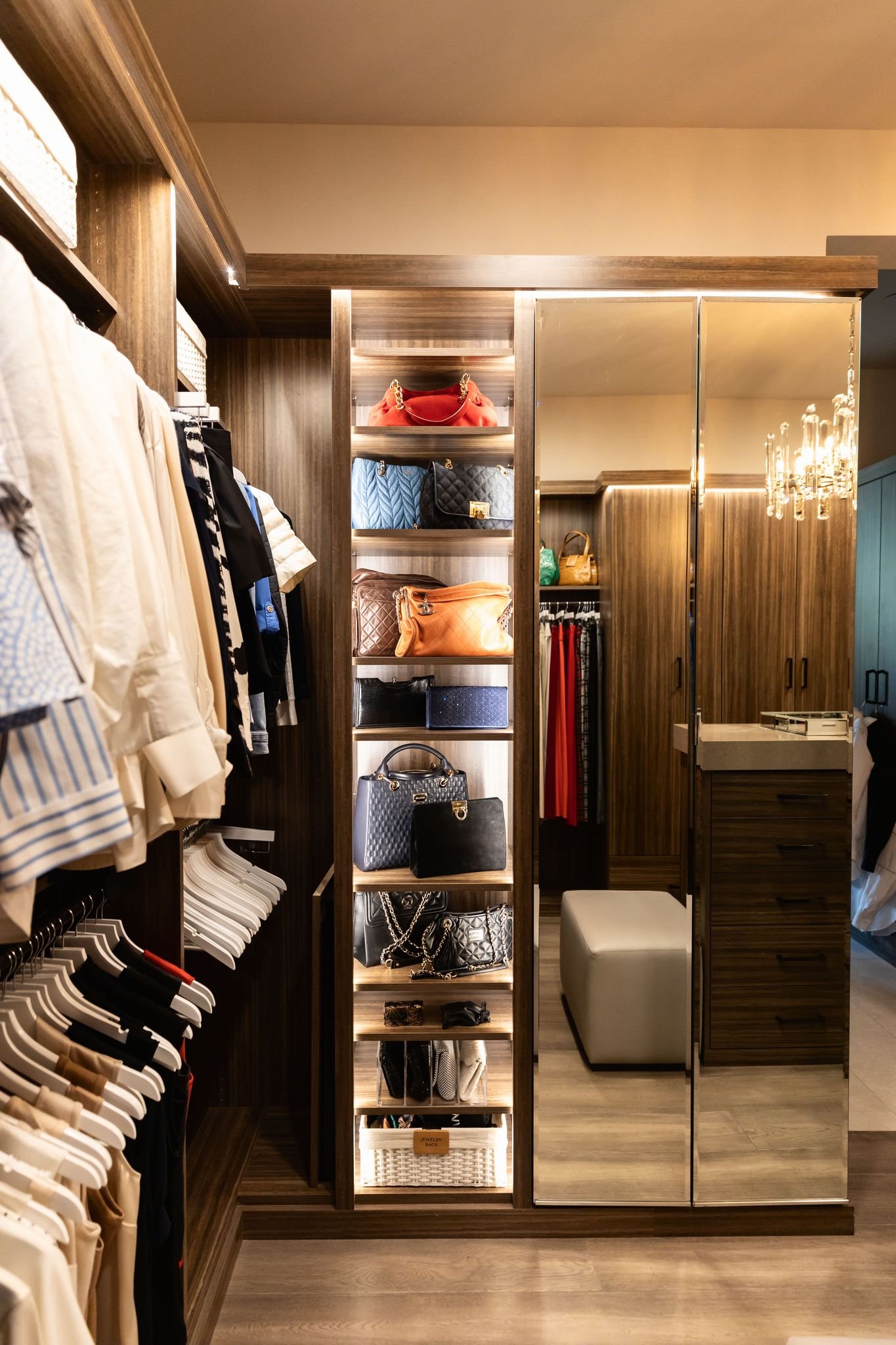 closet organization tips for the new year.