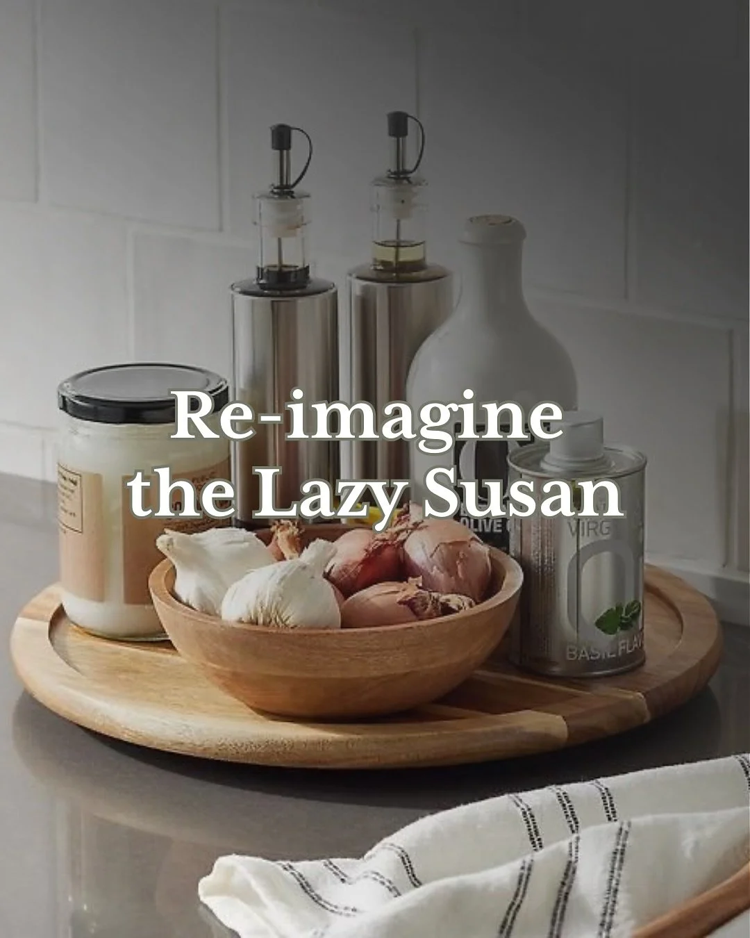Meet your new organizing BFF: the Lazy Susan! 🙌 This rotating wonder isn&rsquo;t just for condiments &mdash; it&rsquo;s a game-changer for every room in your home. From pantries and bathrooms to craft rooms and closets, you&rsquo;ll be amazed at how