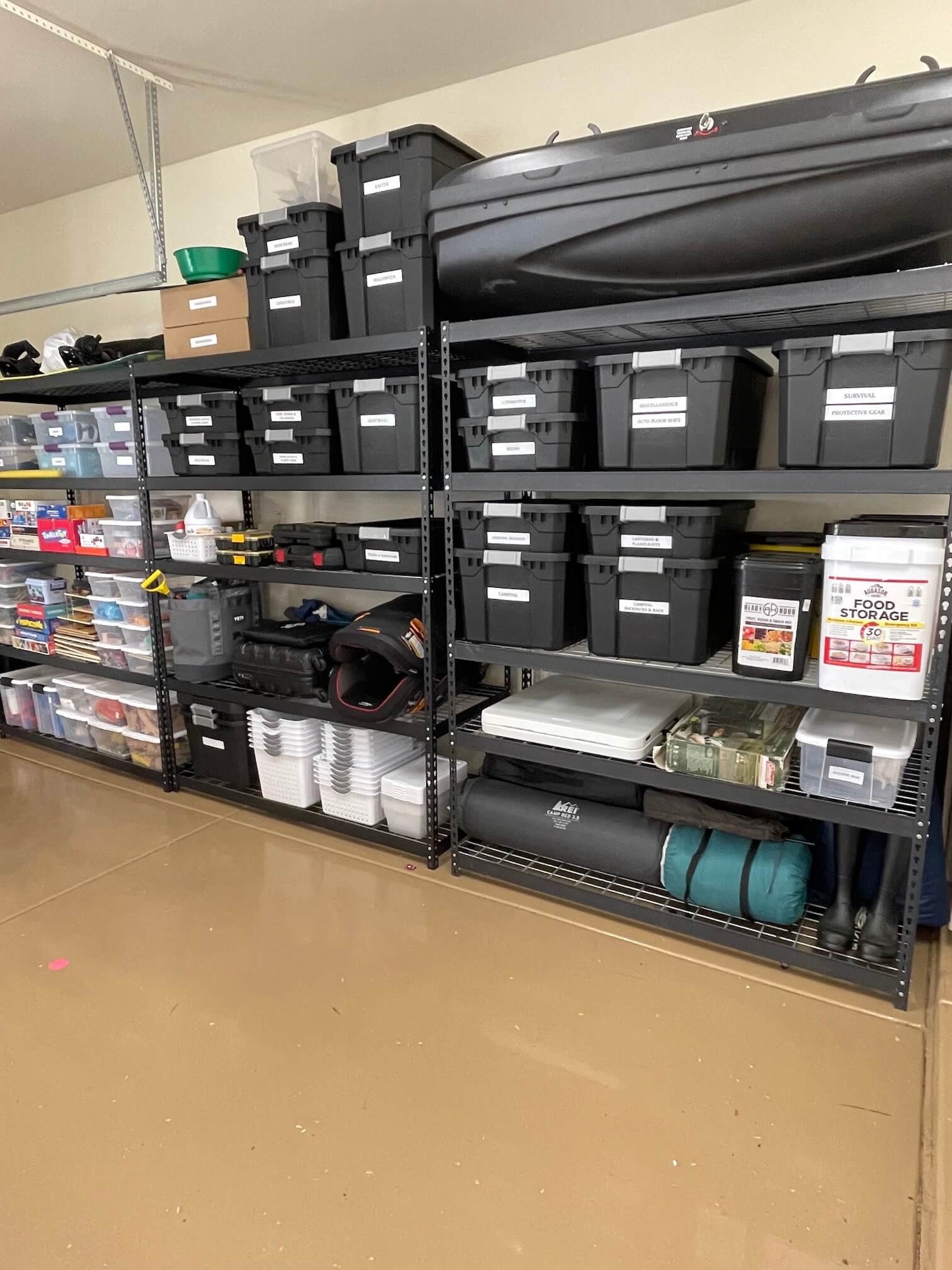 Weatherproof Garage Storage Bins  Scottsdale Home Organizer Favorites —  Abbsolutely Organized