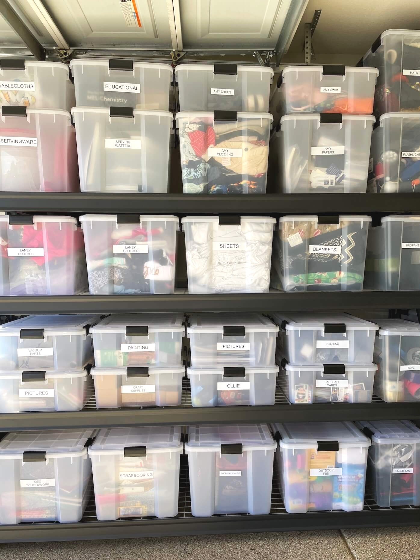 Weatherproof Garage Storage Bins  Scottsdale Home Organizer Favorites —  Abbsolutely Organized