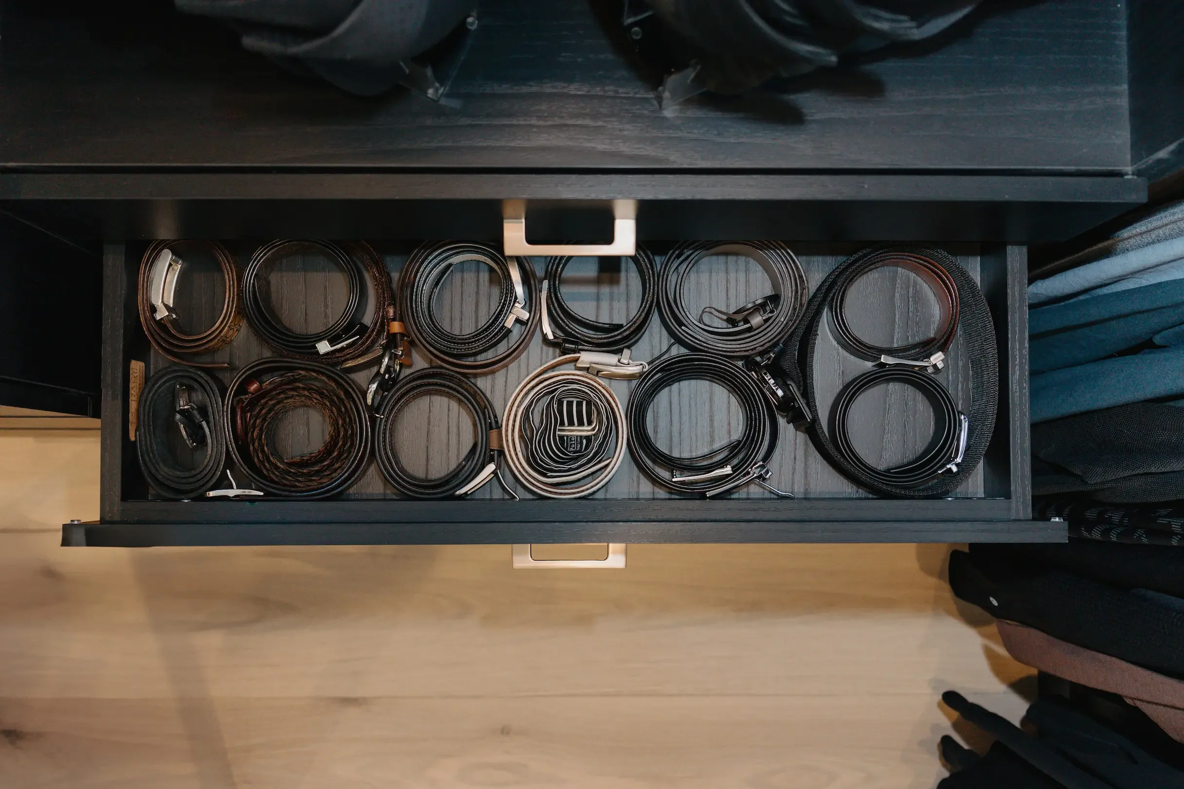 men's closet organizing service in Scottsdale.