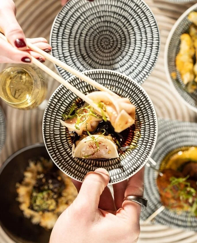 Come, have a seat, grab a bite. ft. Sweet &amp; Sour Pork Dumplings 🥟 ⁠
⁠
⁠
#TakeMeToCasablanca ⁠
⁠
⁠
⁠
⁠
⁠
#TakeMeToCasablanca⁠
⁠
#dallas #bishoparts #bishopartsdistrict #dallaslounge #dallasbar #dallaspatio #dallasdining #dallasdj #dallasmusic⁠
#k