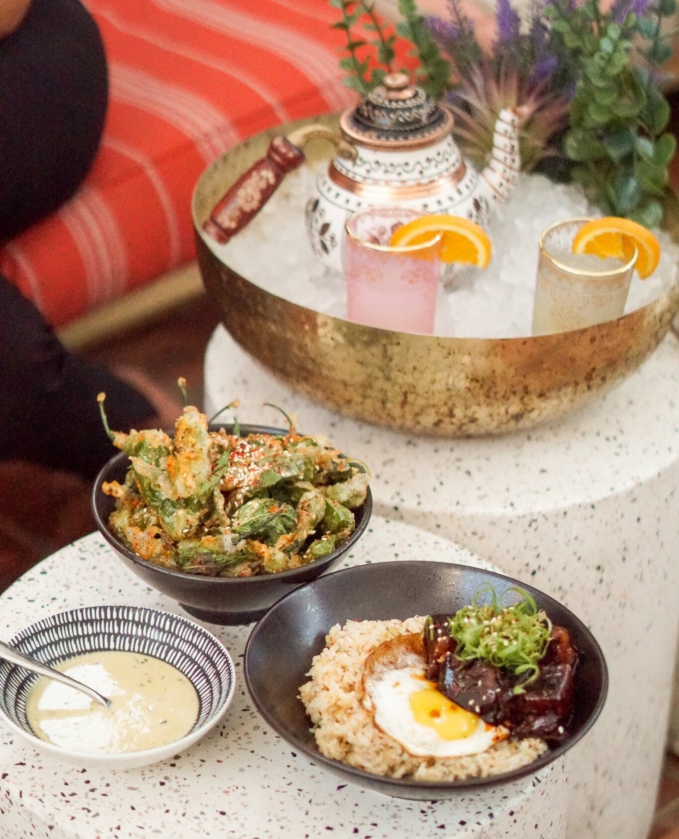 Boozy tea &amp; globally inspired fare on the patio &ndash; it's what weekend dreams are made of 💫 ⁠
⁠
⁠
⁠
#TakeMeToCasablanca