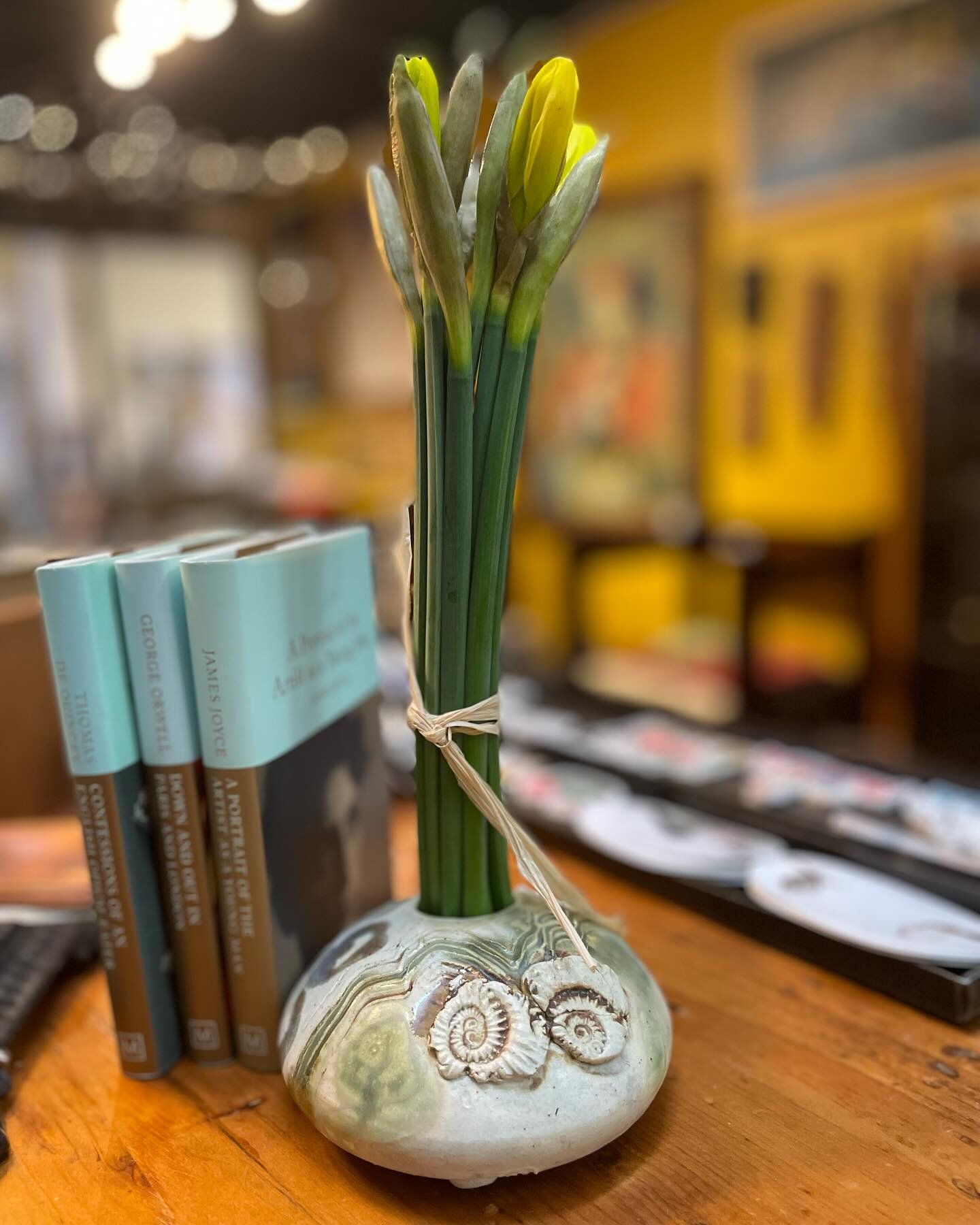 What a weekend! Thank you to everyone, and special gratitude to the very sweet Ms Bird who stopped by on Saturday to bring us a lovely little bouquet of daffodils! We have a wonderful community in Penticton and at the @cannerytradecentre #gratitude