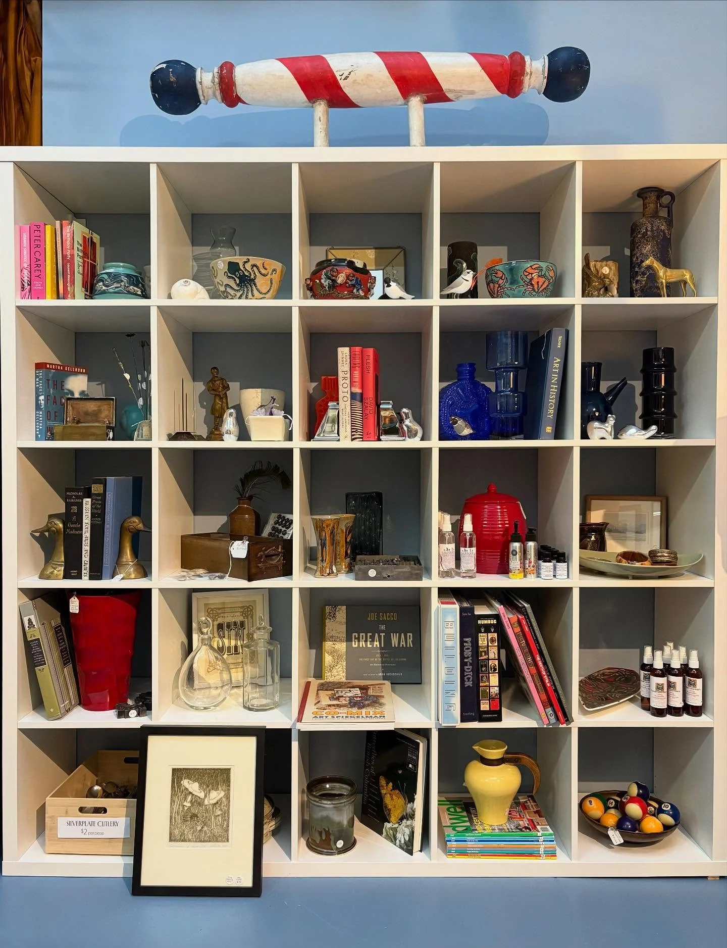 Open! Come and explore. 
#vintage #penticton #books #objects