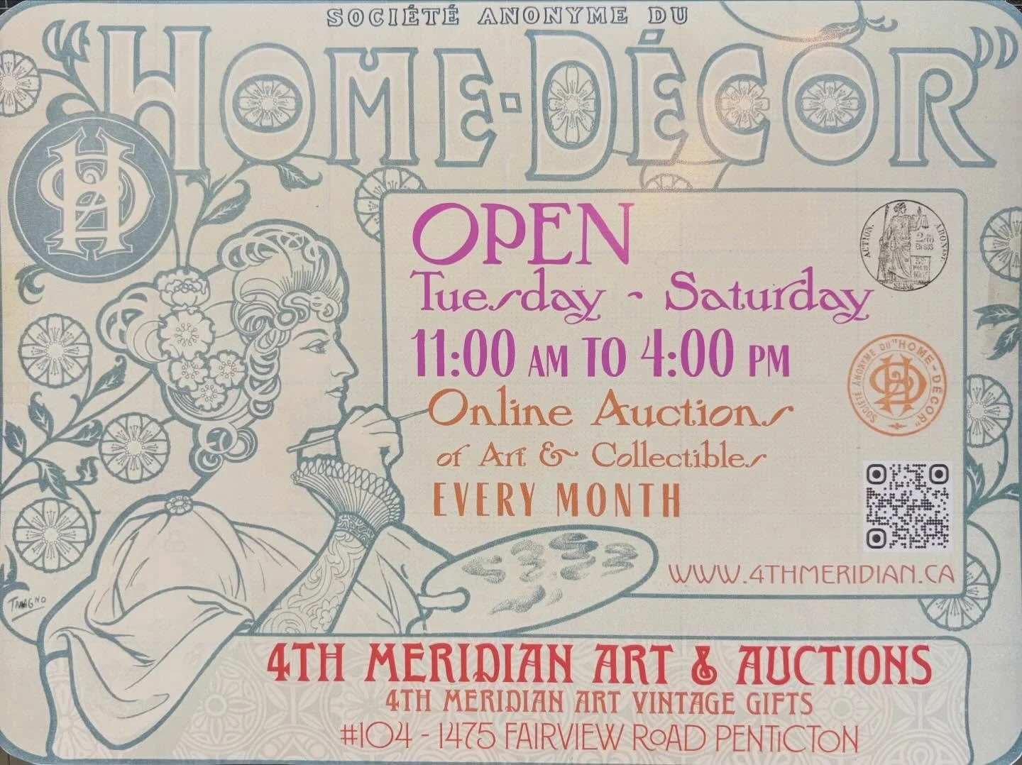 Tuesday through Saturday inside the @cannerytradecentre