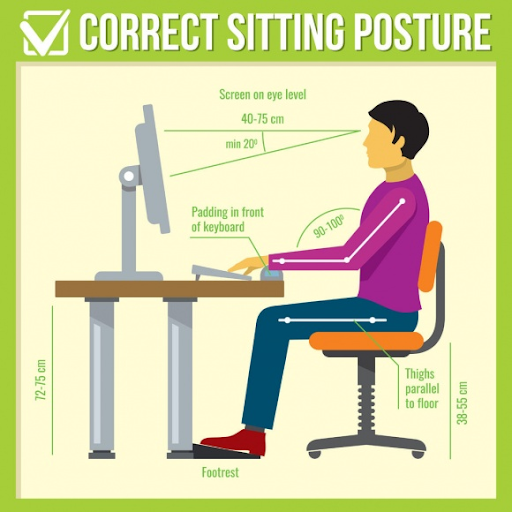 How to Sit With Good Posture at a Desk