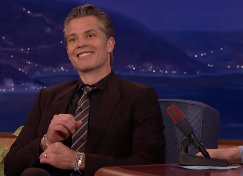 Timothy Olyphant Smoked Willie Nelson’s Weed | CONAN on TBS