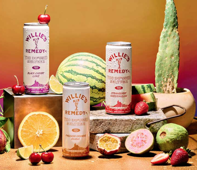 The Willie Nelson Effect: Willie’s Remedy+ Becomes JuneShine’s Fastest Growing Launch