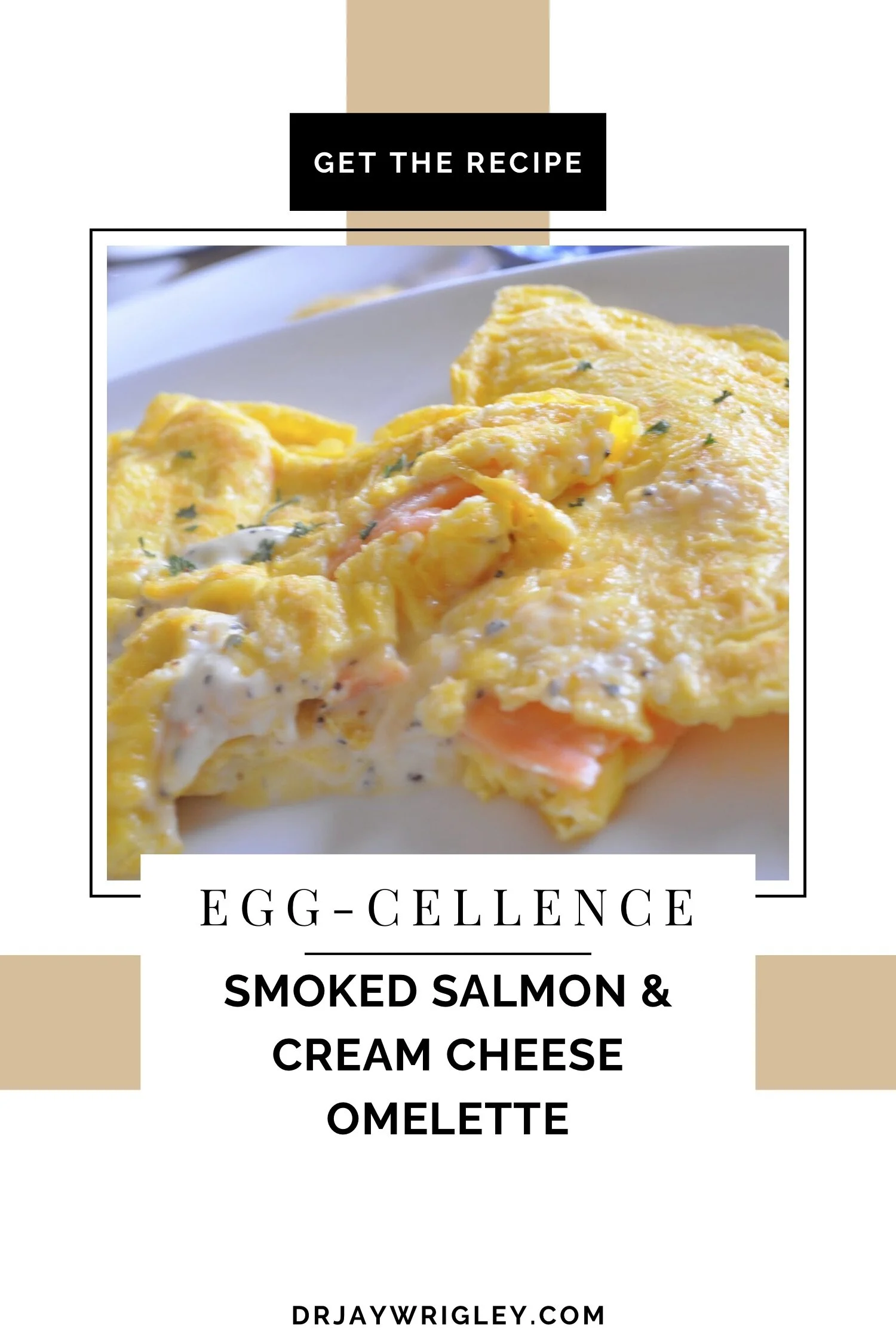 Smoked Salmon & Cream Cheese Omelette