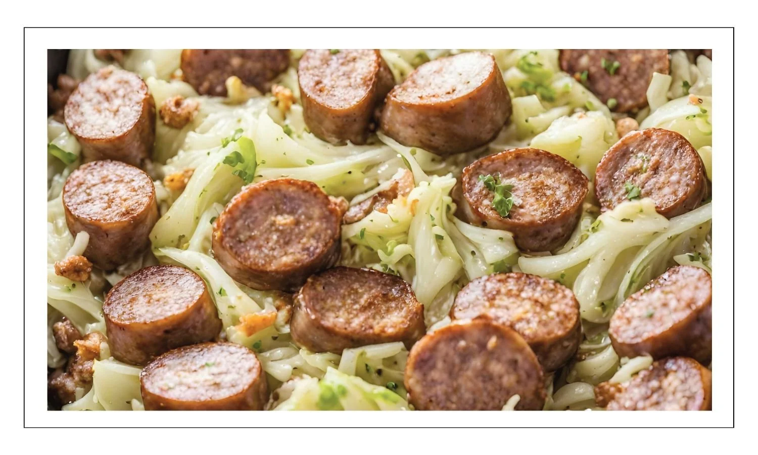 Sausage And Cabbage