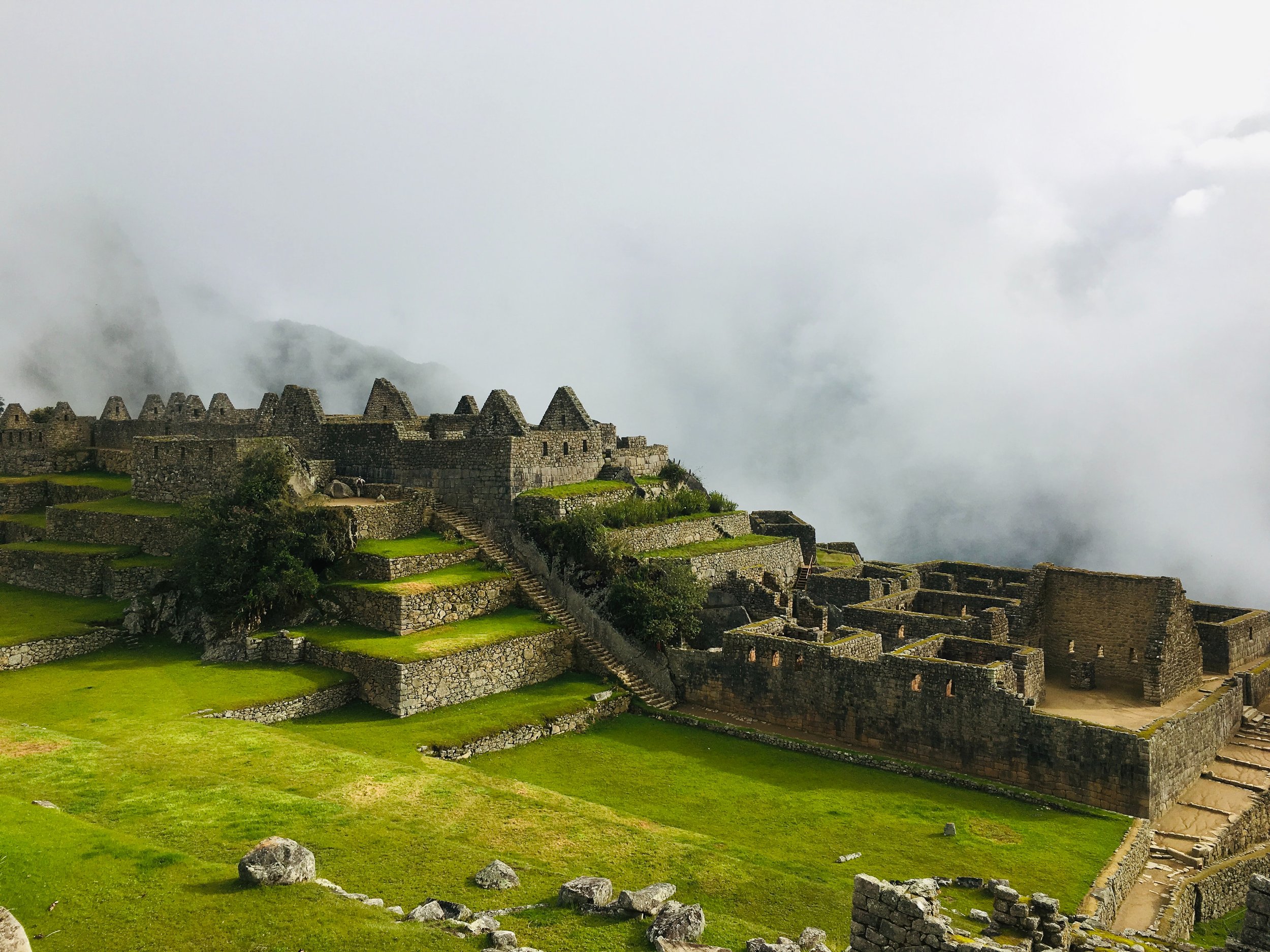 ruins of Machu Picchu in Peru.jpg