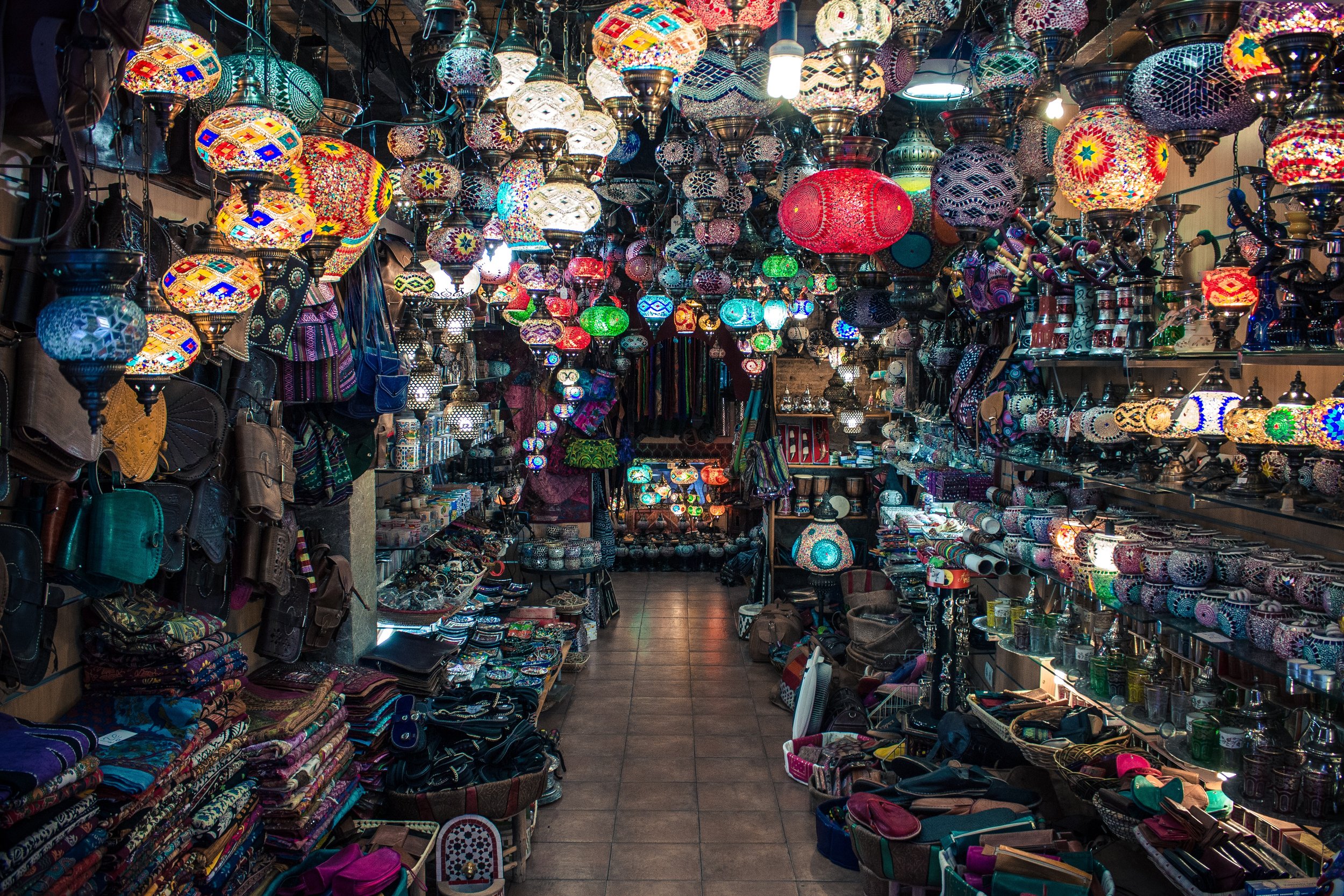 lamps at a market in Morocco.jpg