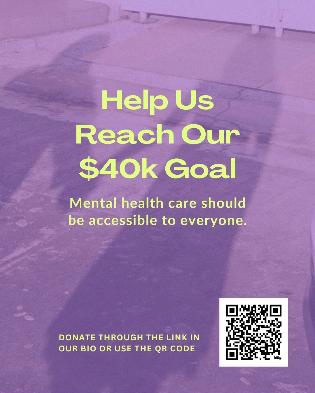 Help us reach our $40,000 year-end goal so no one has to struggle alone. Truly, any amount helps. 

If you can&rsquo;t donate today, sharing this post helps more than you know. 🤍

Link in the first comment + link in bio #donate