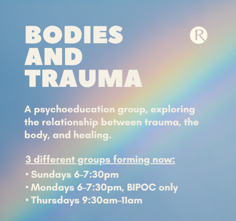 Bodies & Trauma Psychoeducation Group