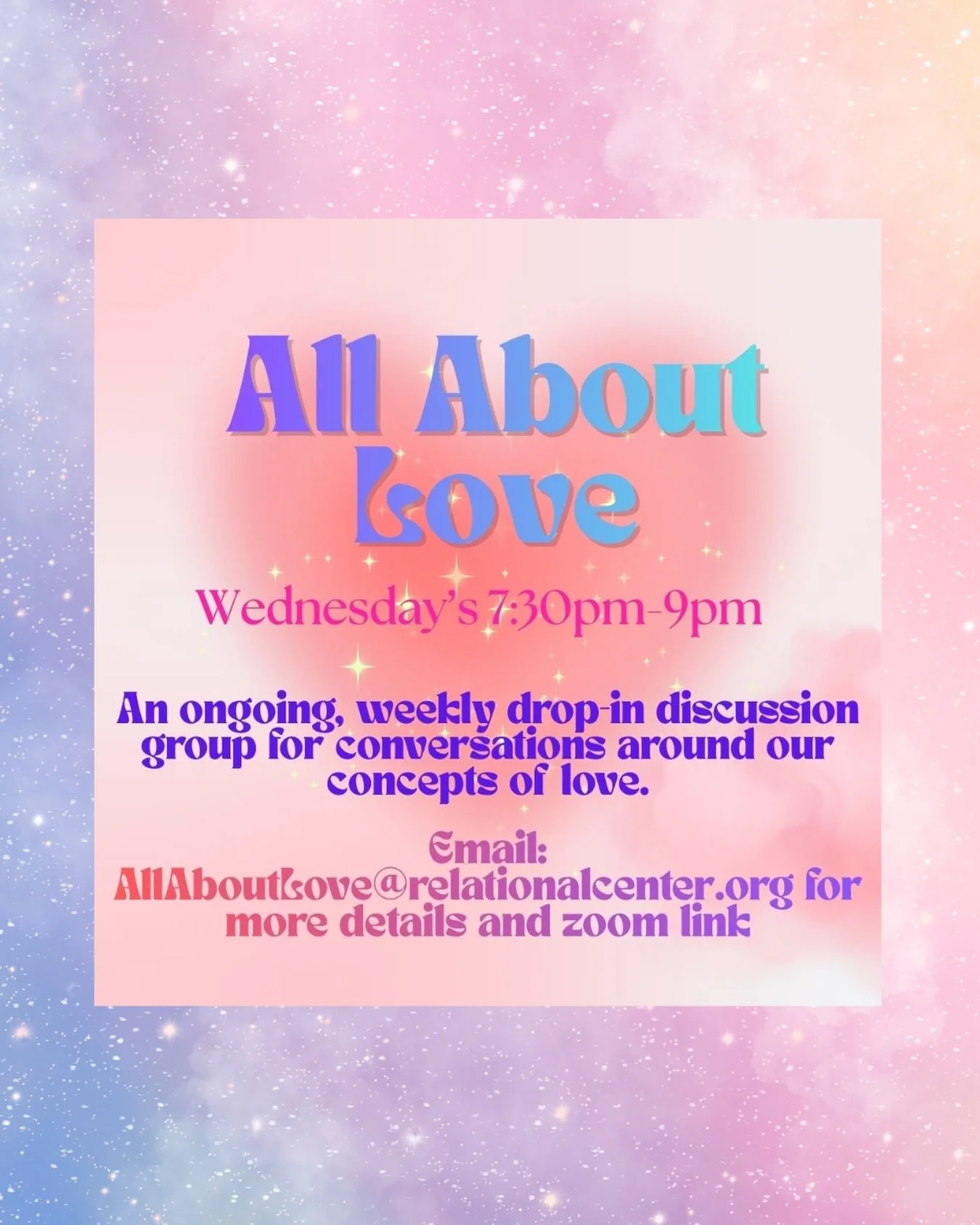 Love.

Let&rsquo;s talk about it. 

💗

#support #selfcare #therapy