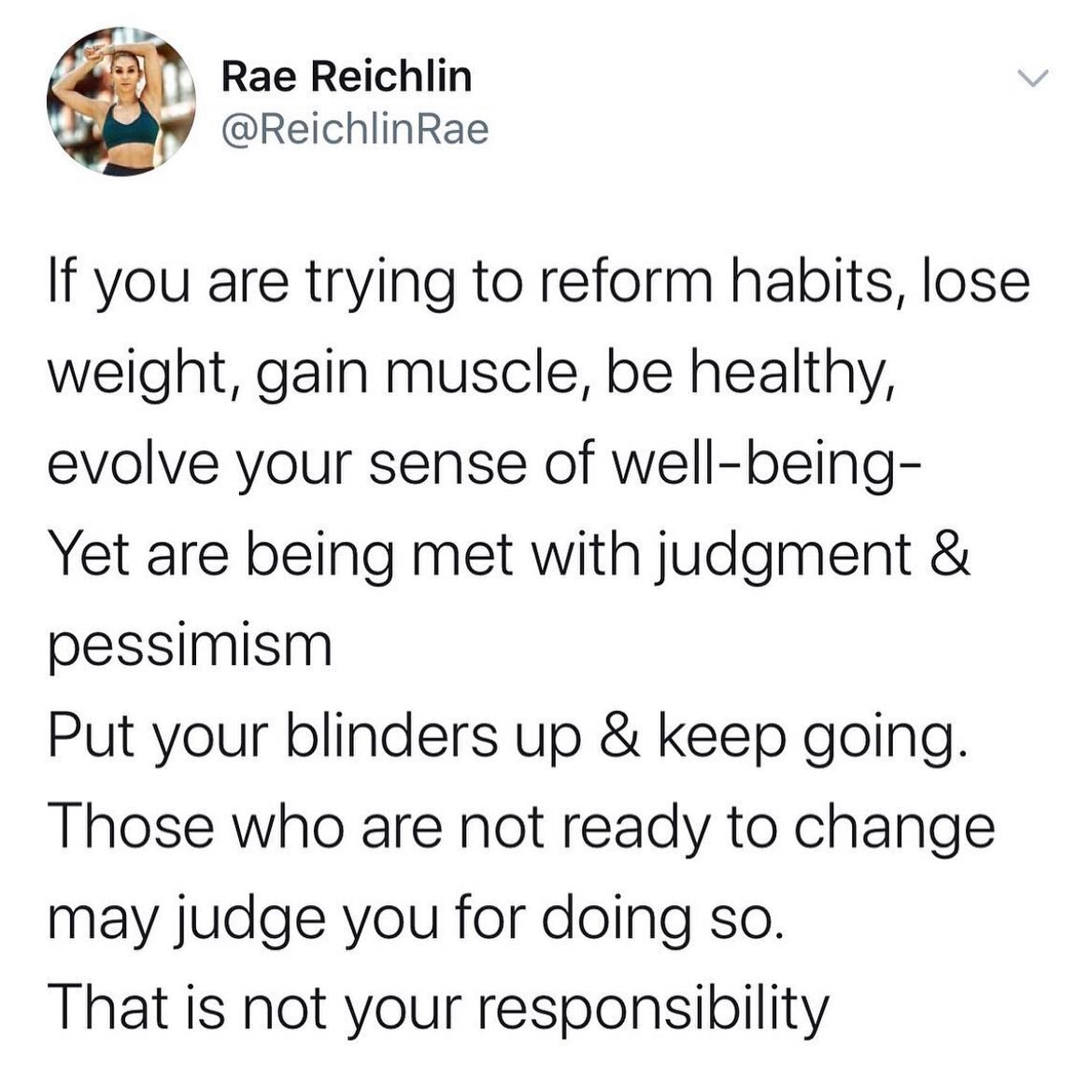 Let go of what is not within your control and only worry about what you can control!

Put your blinders on and keep going. BUT don't forget to speak your goals into fruition and recruit the necessary support needed to achieve them. But the reality is