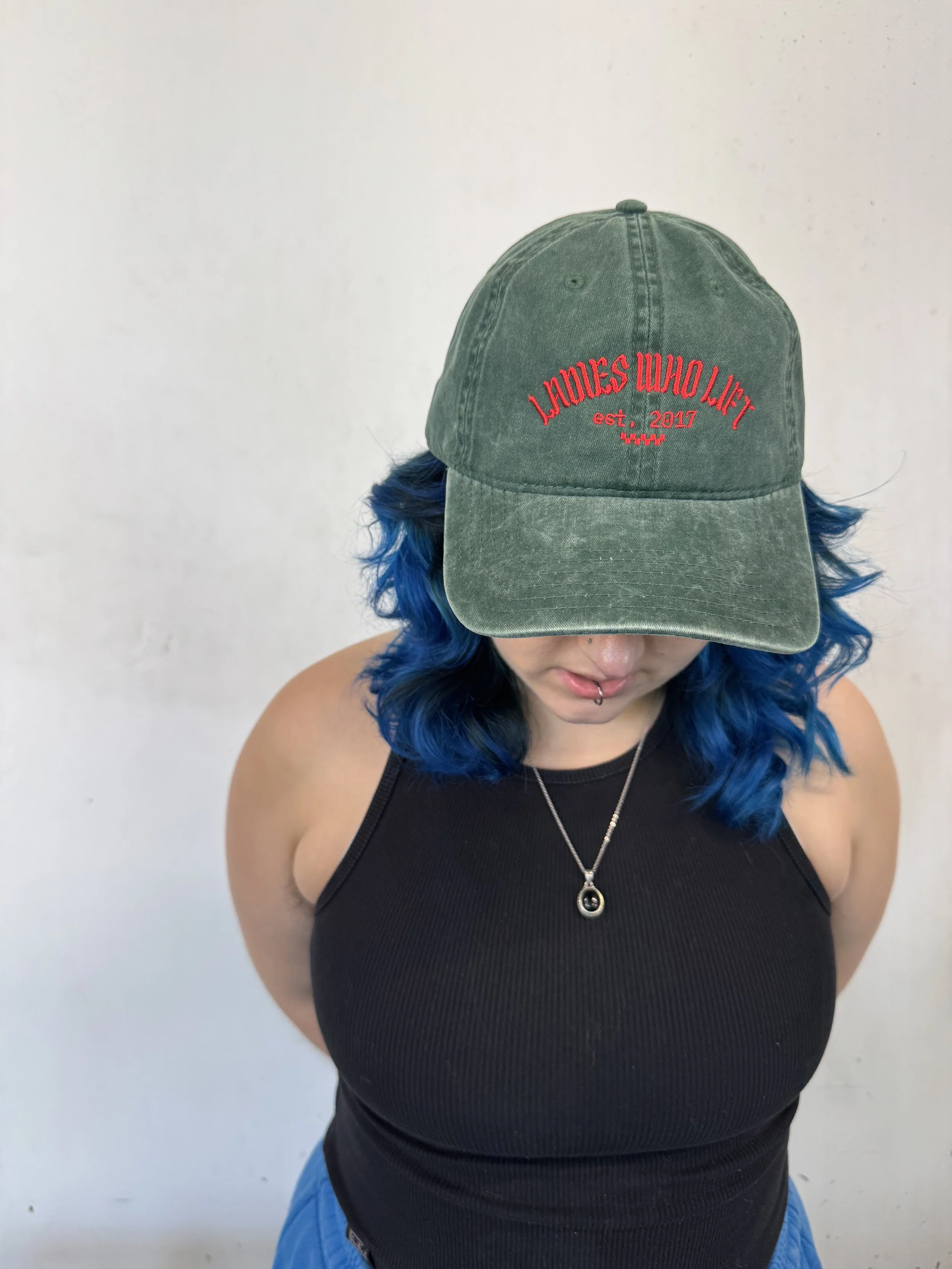 Forest Green Dad Cap