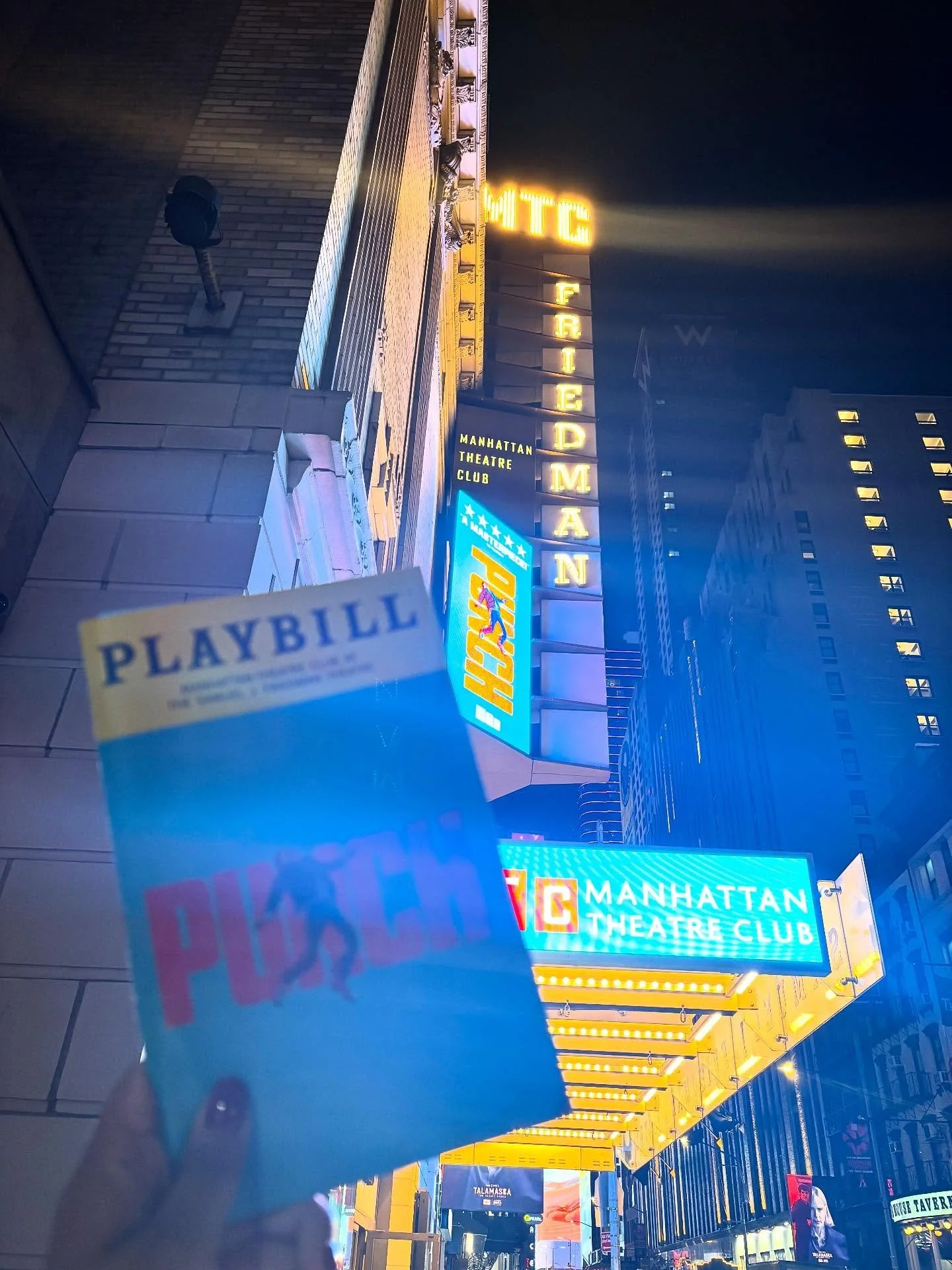 PUNCH 2025 🎭
Taking a moment to put this (blurry photo) on my grid. 
One of the best plays I have ever witnessed. A portrayal of restorative justice, empathy, relationship repair, and deep deep mercy &mdash; themes I continue to contemplate in my li